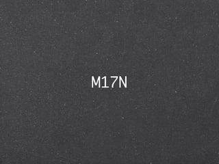 M17N
 