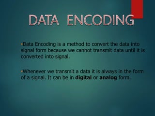 Encoding techniques | PPT | Free Download
