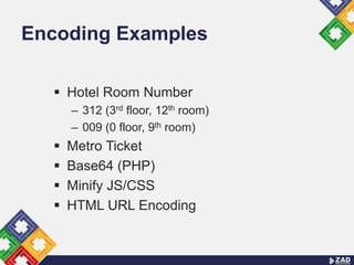 Encoding vs. encryption vs. hashing | PPTX