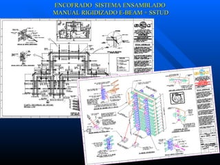 ENCOFRADO  SISTEMA ENSAMBLADO  MANUAL RIGIDIZADO E-BEAM + SSTUD 