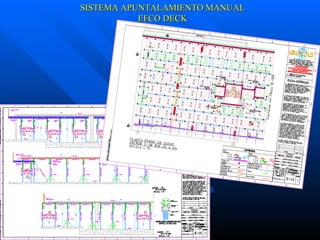 SISTEMA APUNTALAMIENTO MANUAL EFCO DECK 