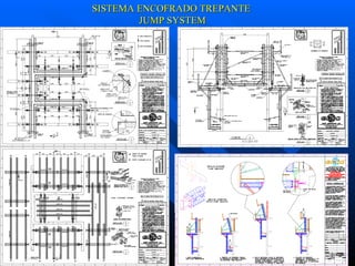 SISTEMA ENCOFRADO TREPANTE JUMP SYSTEM 