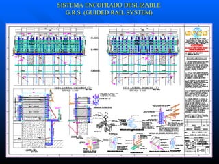 SISTEMA ENCOFRADO DESLIZABLE G.R.S. (GUIDED RAIL SYSTEM) 