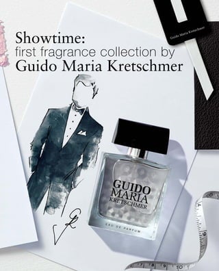 Showtime:
first fragrance collection by
Guido Maria Kretschmer
 