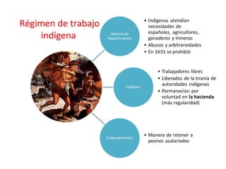 Régimen de trabajo
indígena
 