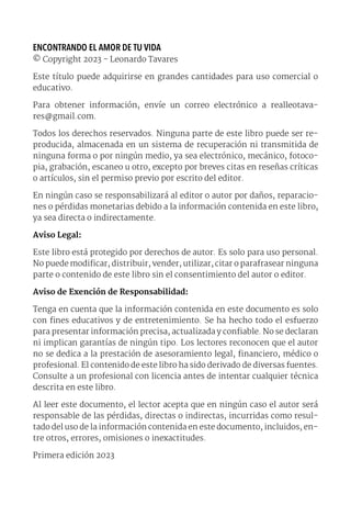 Encontrando el Amor de Tu Vida - Leonardo Tavares - Muestra | PDF