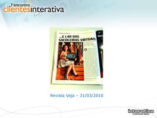 Revista Veja – 31/03/2010 