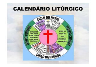 CALENDÁRIO LITÚRGICO
 
