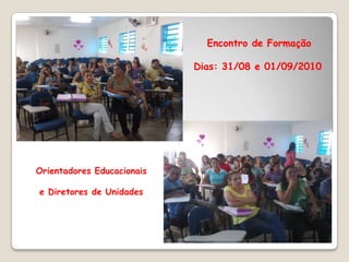 Encontro com a família para trabalhar a responsabilidade familiar sobre a frequência e permanência do aluno na escola;-Pasta com frequência dos alunos, trabalho realizado pelos líderes de turma (posteriores intervenções da equipe escolar) SISCONA- Sistema de Controle de Alunos Infrequentes.
