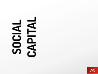 SOCIAL
CAPITAL
 