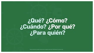 Museos socialmente sostenibles (inclusión social, ciudadanía, democracia) | Red Museística Provincial de Lugo
¿Qué? ¿Cómo?
¿Cuándo? ¿Por qué?
¿Para quién?
 