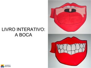 LIVRO INTERATIVO:
A BOCA
 