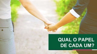 QUAL O PAPEL 
DE CADA UM? 
 