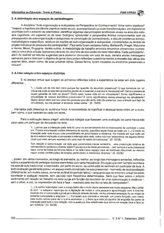 Encontros presenc e virtuais