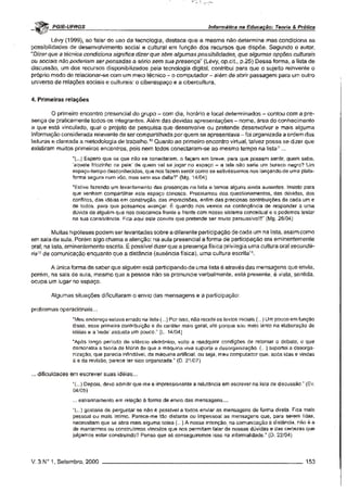 Encontros presenc e virtuais