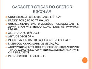 Encontro Teoria Pratica e Conhecimento de Gestao Escolar | PPTX