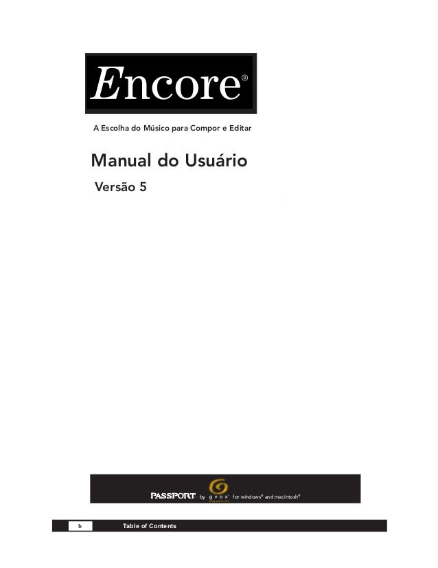 encore 5 manual encore 5 manual
