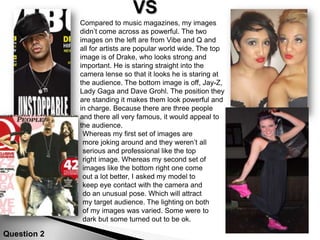 Famous titles or imagesQuestion 1