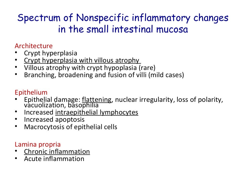 An interpretation of Endoscopic biopsy