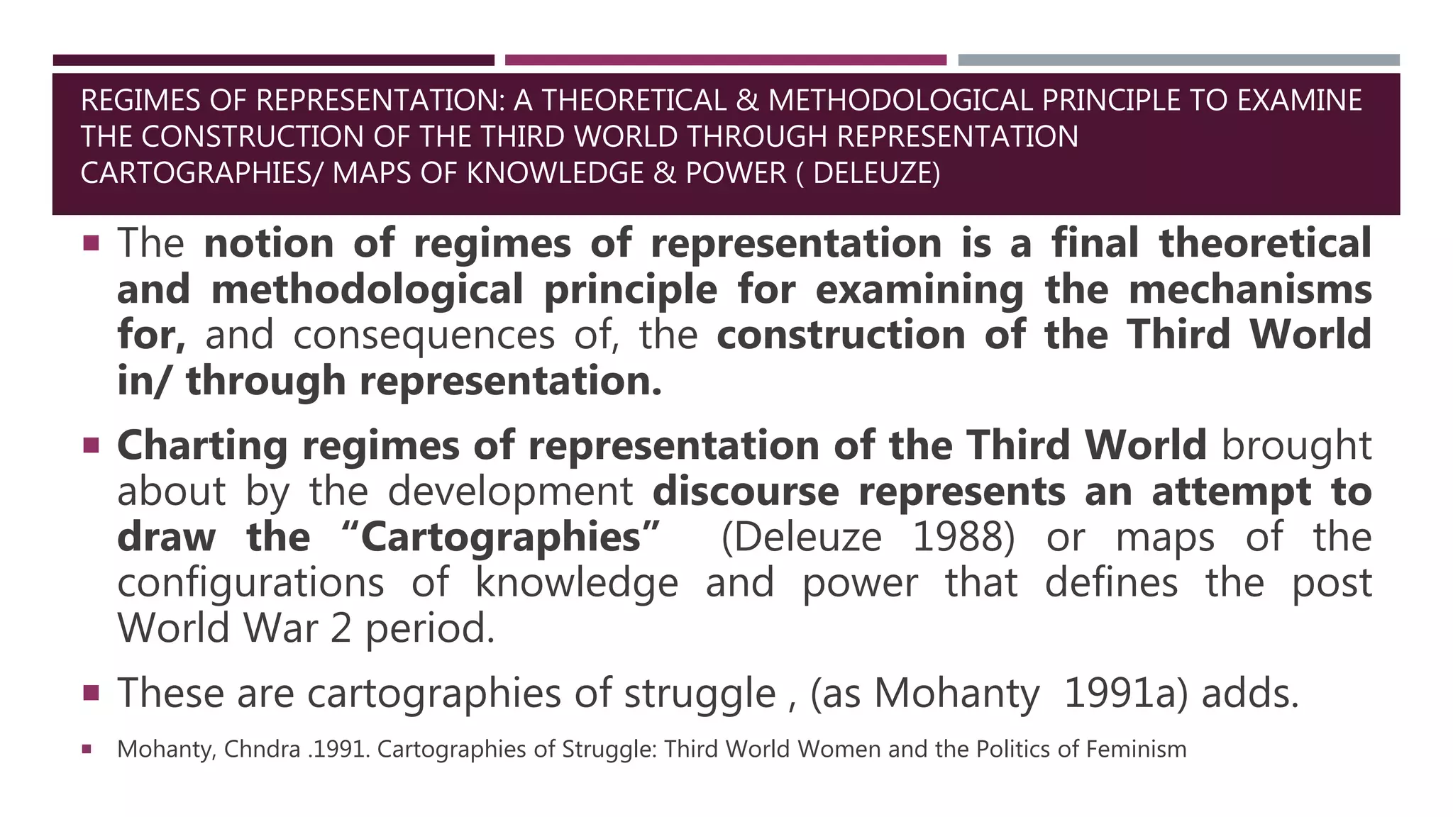 Encountering Development Chapter ONE by Arturo Escobar | PPTX