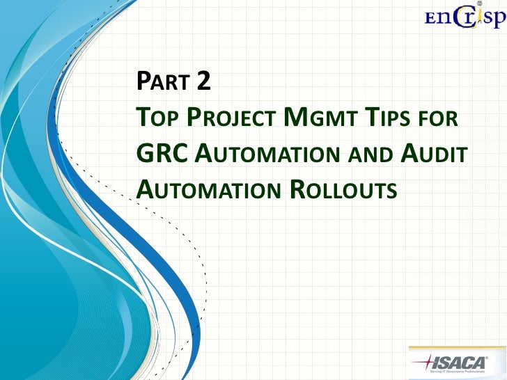 En Crisp Grc Audit Automation Overview And Sustainability