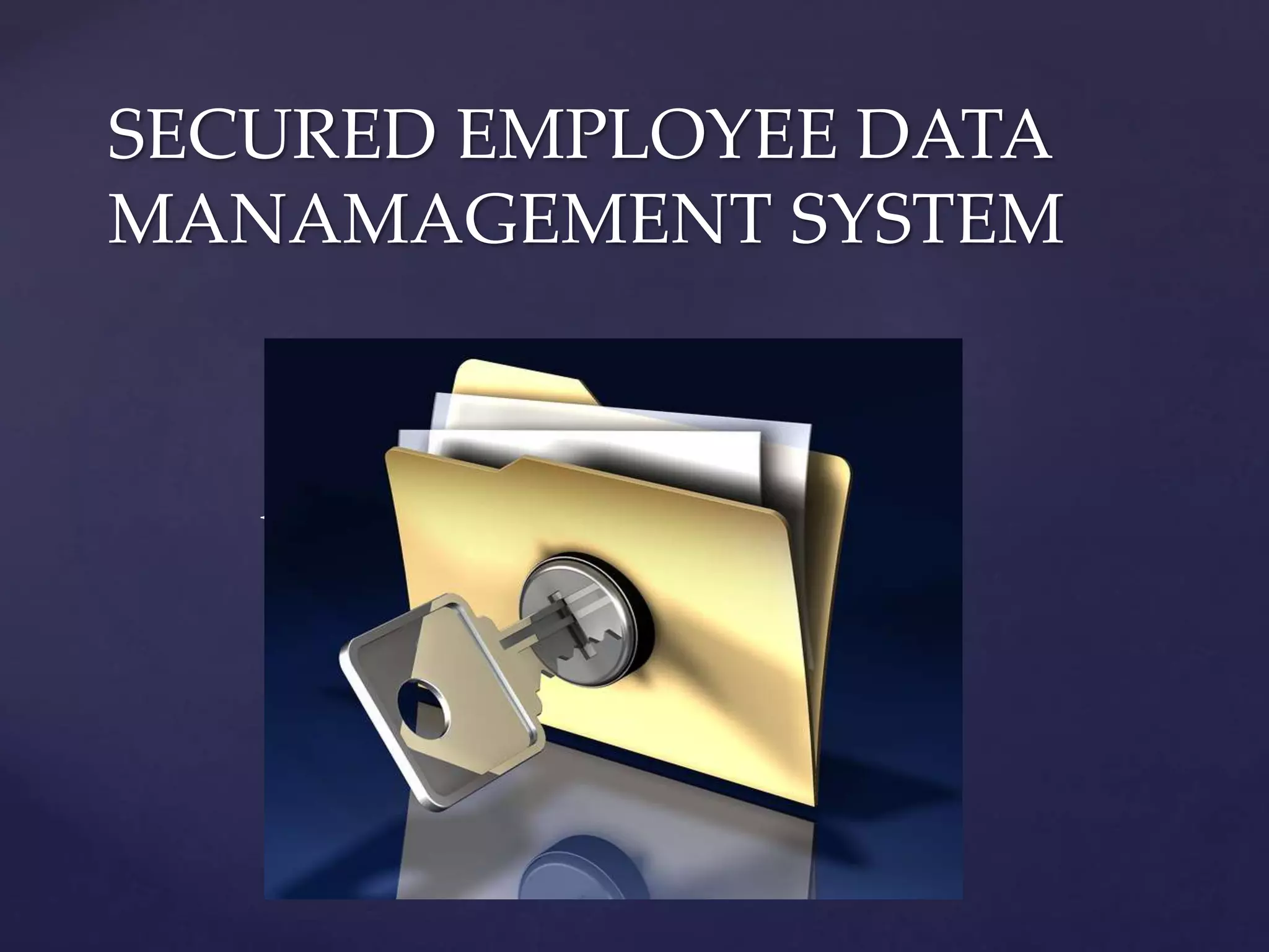 Encrypted database management system | PPT