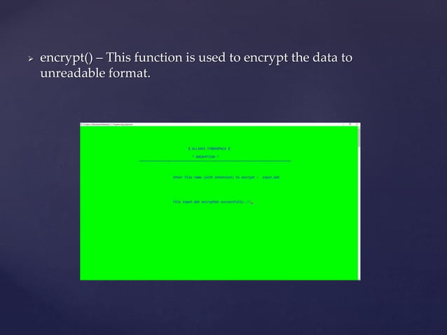 Encrypted database management system | PPT