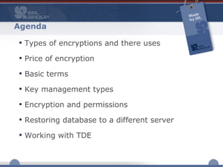SQL Server Encryption - Adi Cohn | PPT