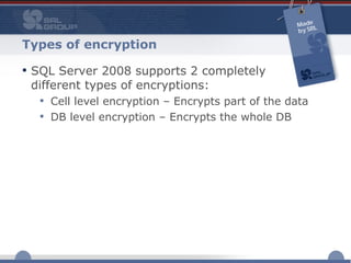 SQL Server Encryption - Adi Cohn | PPT