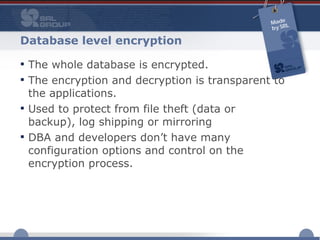 SQL Server Encryption - Adi Cohn | PPT