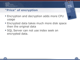SQL Server Encryption - Adi Cohn | PPT