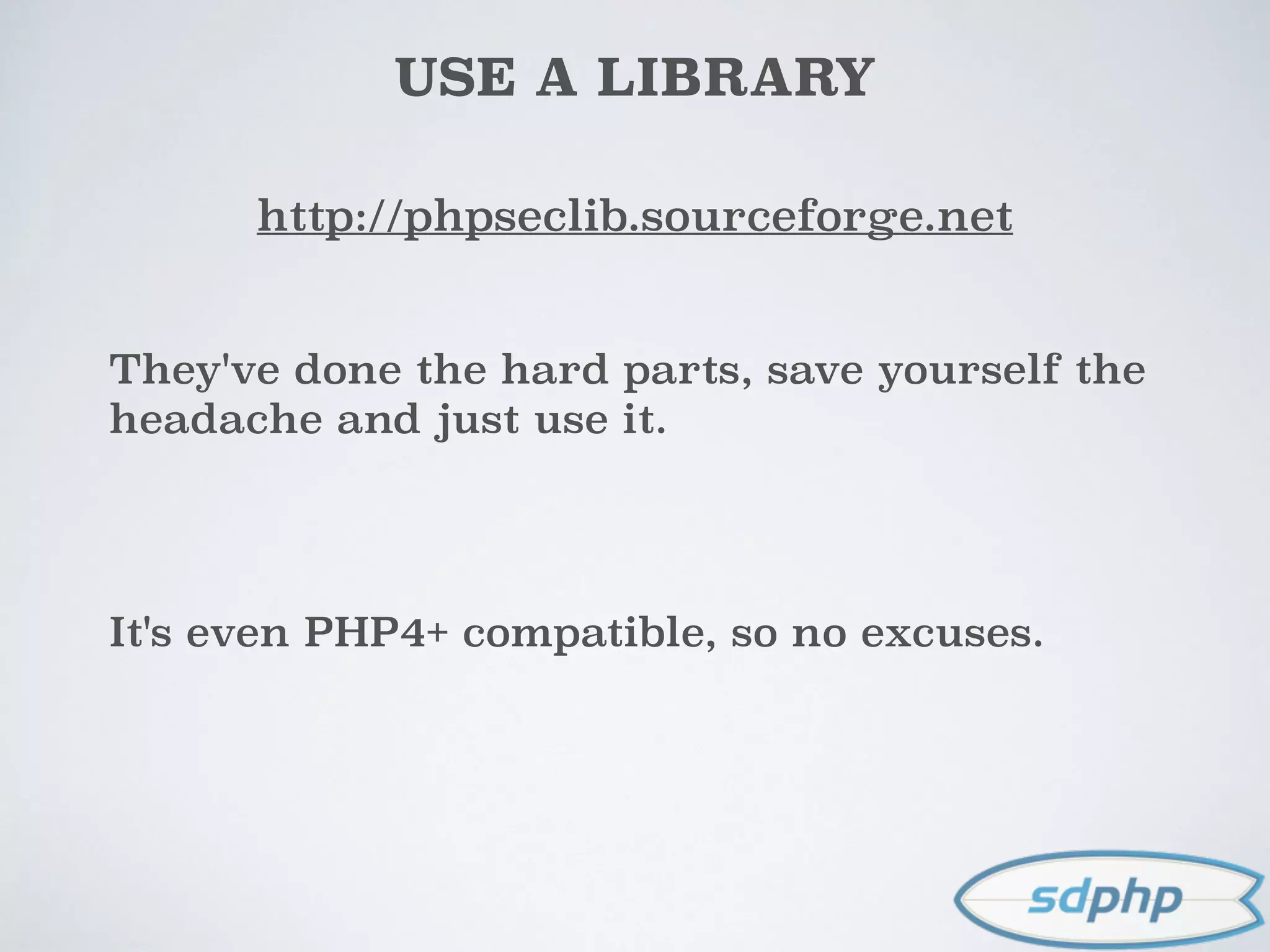 USE A LIBRARY
http://phpseclib.sourceforge.net
They've done the hard parts, save yourself the
headache and just use it.
It's even PHP4+ compatible, so no excuses.
 