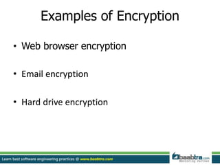 Encription Example Encryption.ppt