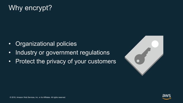 AWS Security and Encryption | PPTX