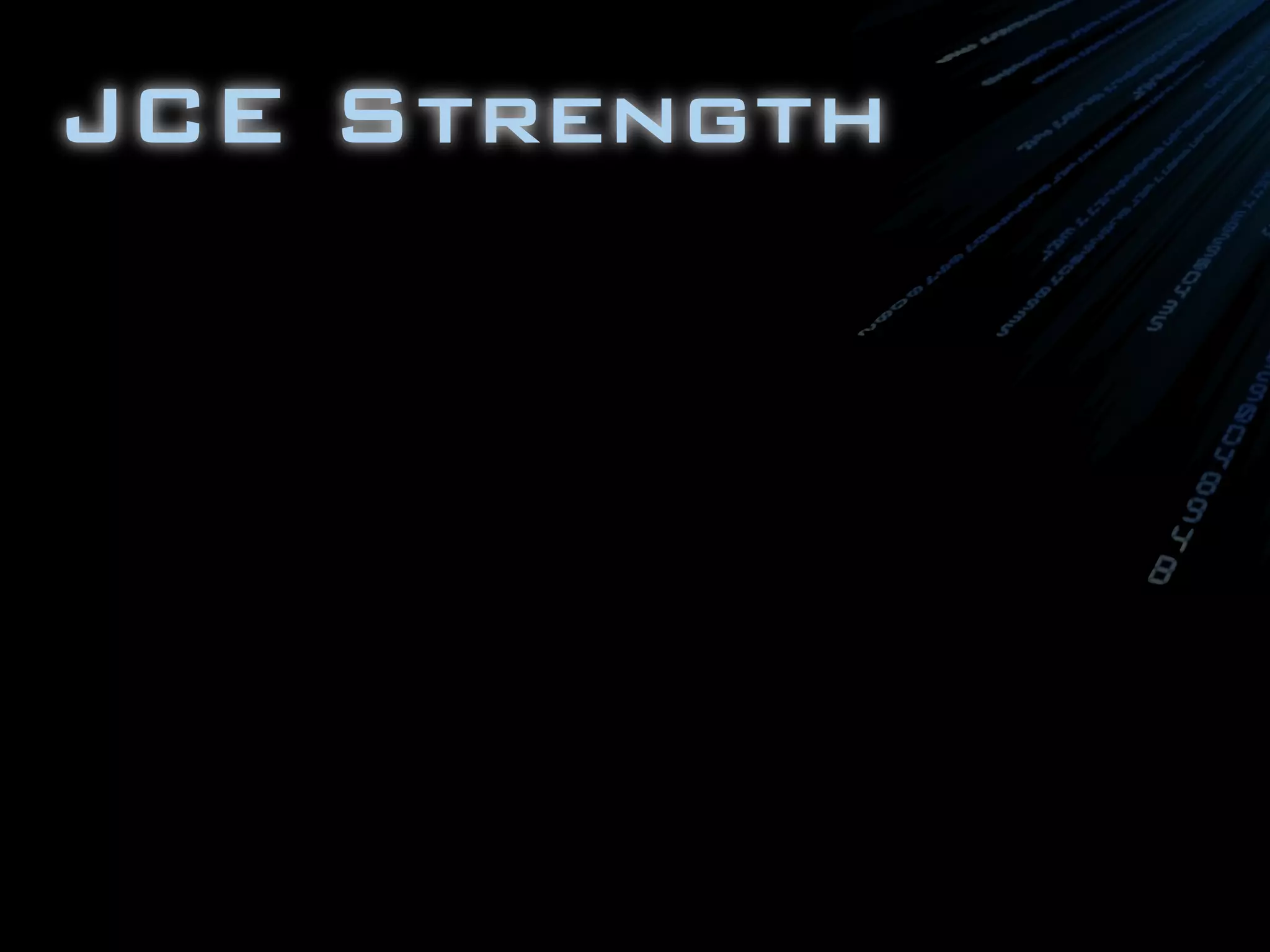 JCE Strength
 