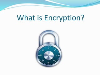 Encryption ppt | PPTX | Computing | Technology & Computing