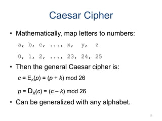 EncryptionTechChap2.ppt | Free Download