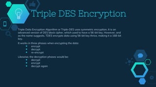 Encryption techniques | PPT