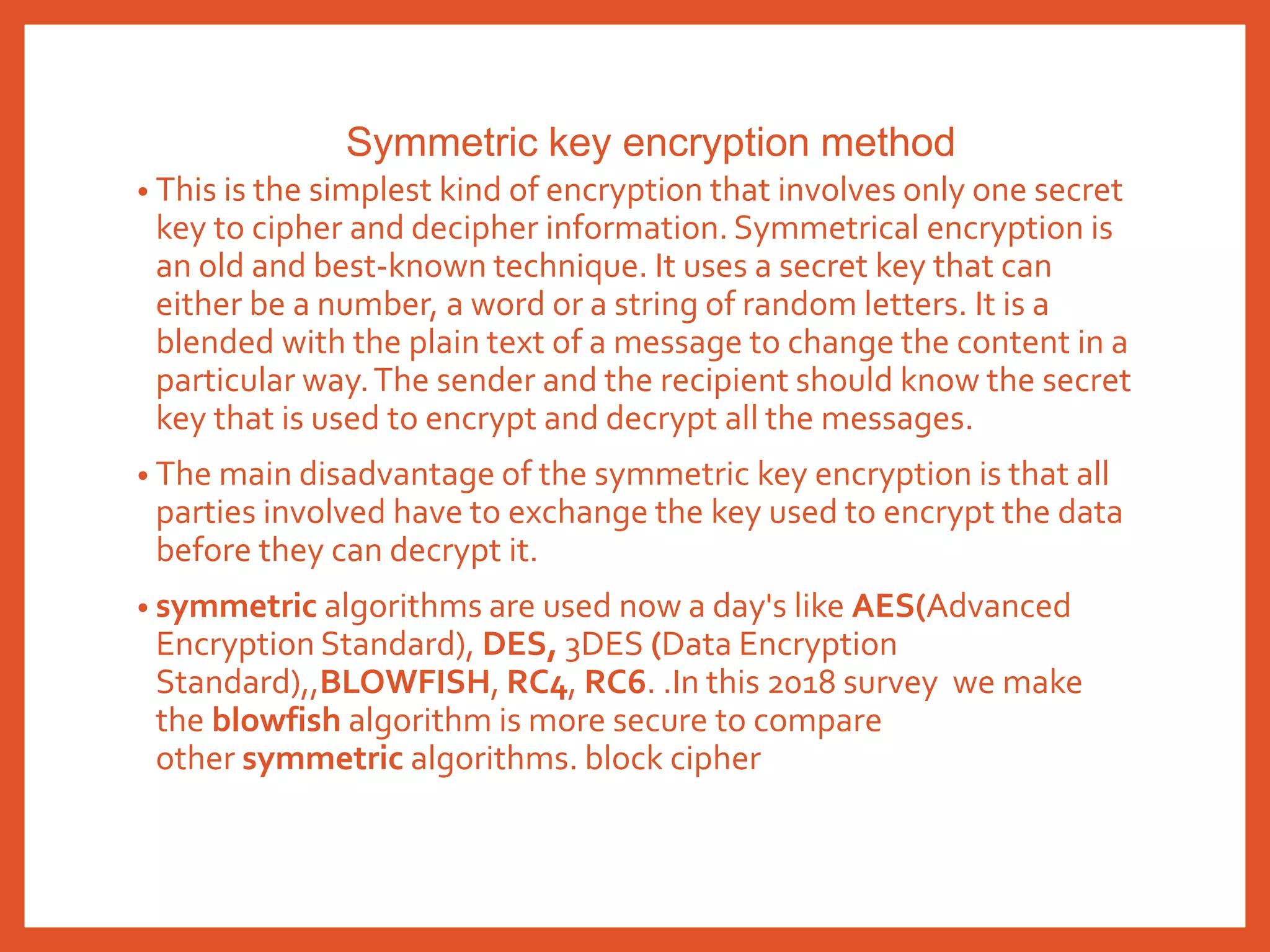 Encrytion ppt | PPTX