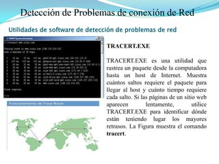  La luz naranja (10 Mb/s) o roja (100 Mb/s) indica actividad en la red (envío o recepción de datos).Detección de Problemas de conexión de RedEl “driver” de la tarjetaProblemas del software controlador de la NICLos problemas del software controlador de la NIC probablemente incluirán versiones incorrectas del controlador, controladores corruptos o controladores incompatibles.La tarjeta de red requiere de un driver en software para poder comunicarse con el sistema operativo. Provee las siguientes funciones: