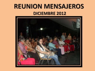 Encuentro de mensajeras 2012