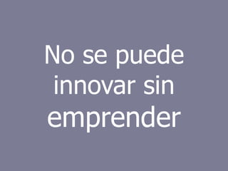 También en este encuentro:




1. Caso Ultramar: Emprendiendo e innovando, Constanza Arjona

2. Caso Presto: Los 4 verbos del emprendedor, Nicolás Pino

3. Caso BancoEstado Microempresas: Emprendiendo contra la marea, Milena Klaric




                                                                    Intraemprendimiento   21
 