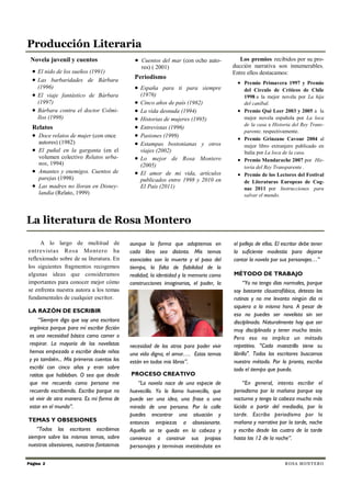 Encuentros - Programa 2: Rosa Montero