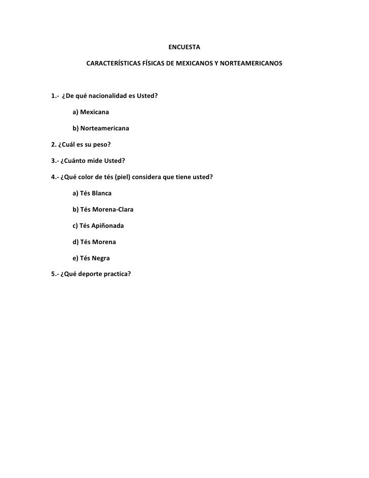 Encuesta Examen