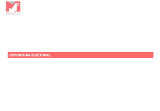 COYUNTURA ELECTORAL
 