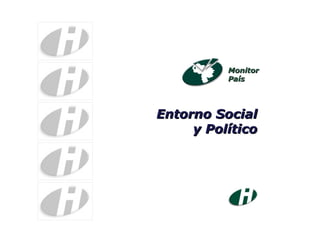 Monitor País Entorno Social y Político 
