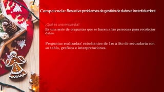 ENCUESTA NAVIDEÑA matematica .pptx