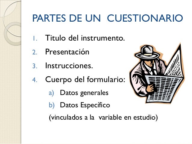 Para elaborar encuestas