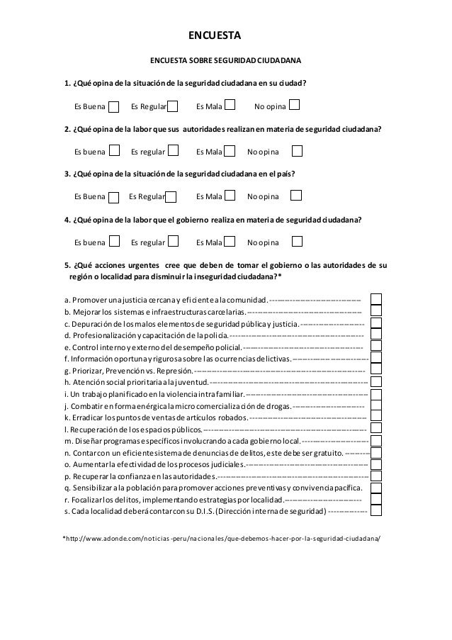 preguntas acerca de la logica encuesta sobre seguridad ciudadana preguntas acerca de la logica encuesta sobre seguridad ciudadana
