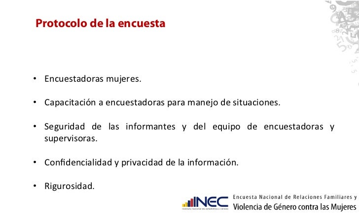 Encuesta Violencia contra las Mujeres
